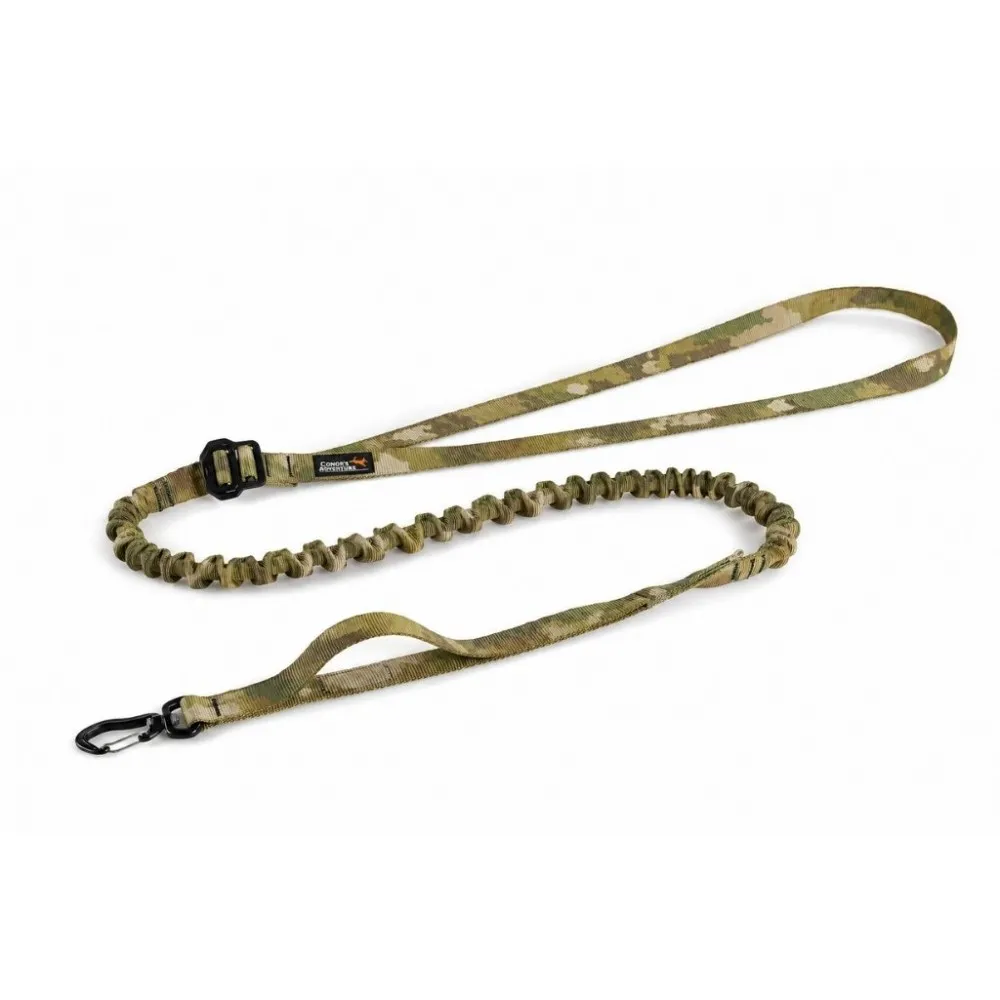 Adjustable elastic bungee leash